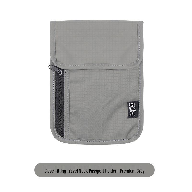 RFID-blokující náprsní taška na pas a telefon s ochranou proti krádeži a stíněním signálu