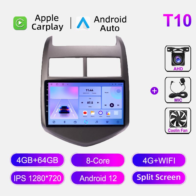 CarPlay Android Auto Car Radio Multimedia Player For Chevrolet Aveo 2 Sonic T300 2011-2015 Navigation GPS 2Din Auto Stereo