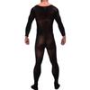 Transparent Long Sleeve Teddies Bodysuits Underwear for Men Erotic Plus Size Body Suit Men Underwear Body Stocking