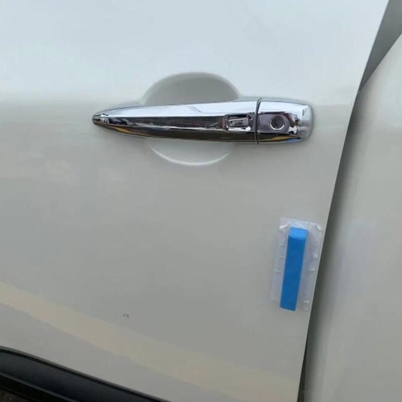 ABS Car Door Handle Handrail Armrest Cover Sticker Frame Trim Auto Exterior Accessories For Nissan Qashqai J12 2024