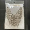 Indian Belly Dance Accessories: Gold & Silver Necklace, Earring, and Headpiece Set