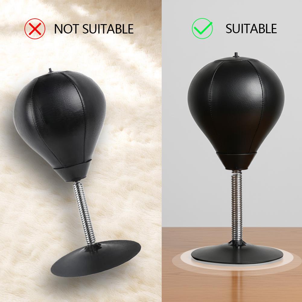 Table Style Venting Ball Children's Decompression Speed Ball Decompression Suction Cup Style Boxing Reaction Ball Sandbag