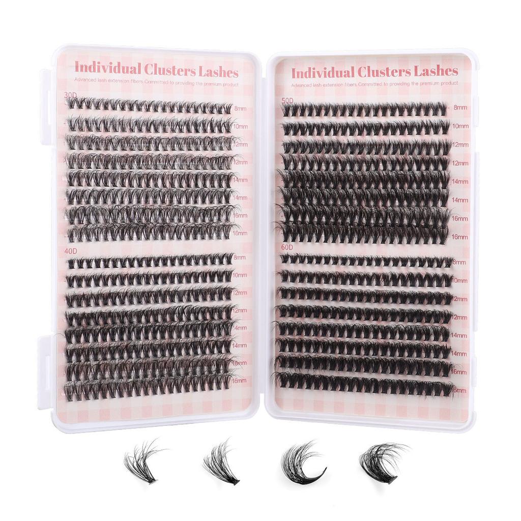 Diy Single Tuft Eyelash Book False Eyelashes Natural Thick D Song Segmented Grafting Eyelashes