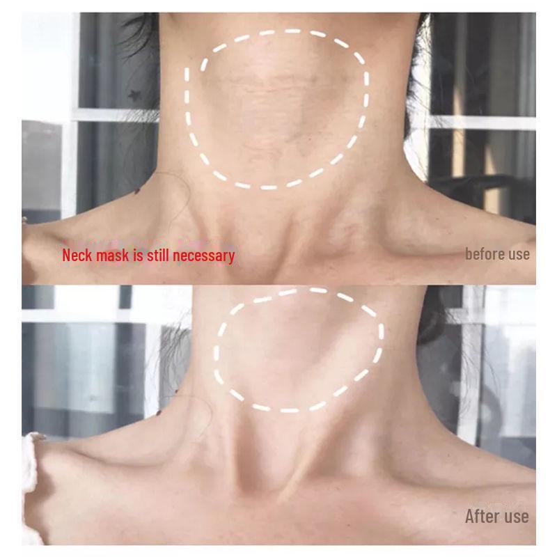 Bisutang Goat Milk Polypeptide Neck Mask: Whitens, Moisturizes, and Lifts for Fine Lines and Swan Neck Care.