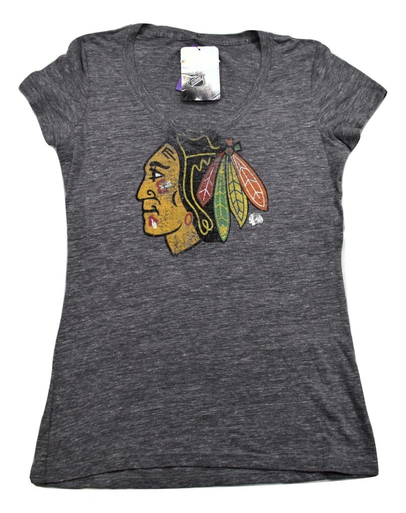 Touch By Alyssa Milano Womens NHL Chicago Blackhawks Hockey Shirt New M, L