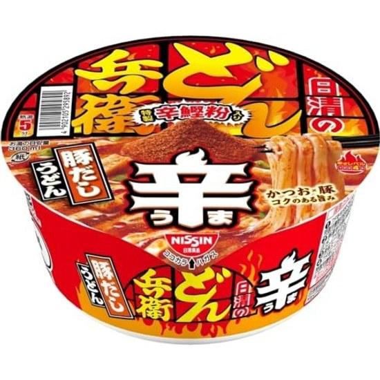 Donbei Nissin Spicy Pork Broth Udon 94g12 pieces