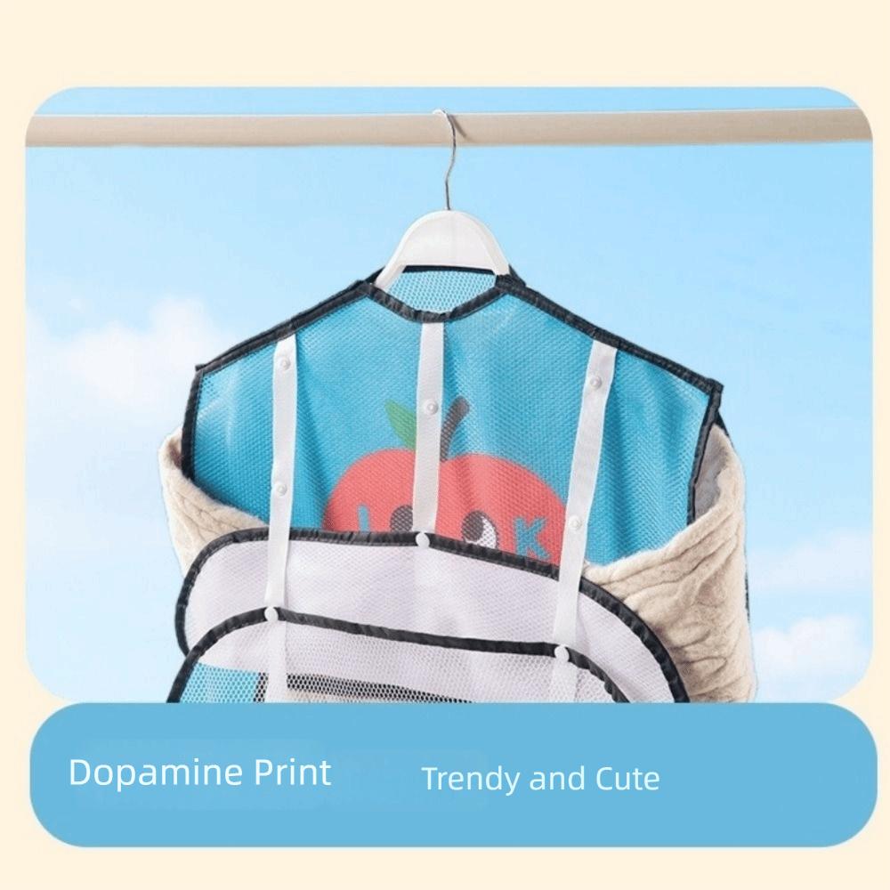 Folding Laundry Drying Net Breathable Mesh Hanging Bag Creative Sweater Drying Rack  Laundry Room