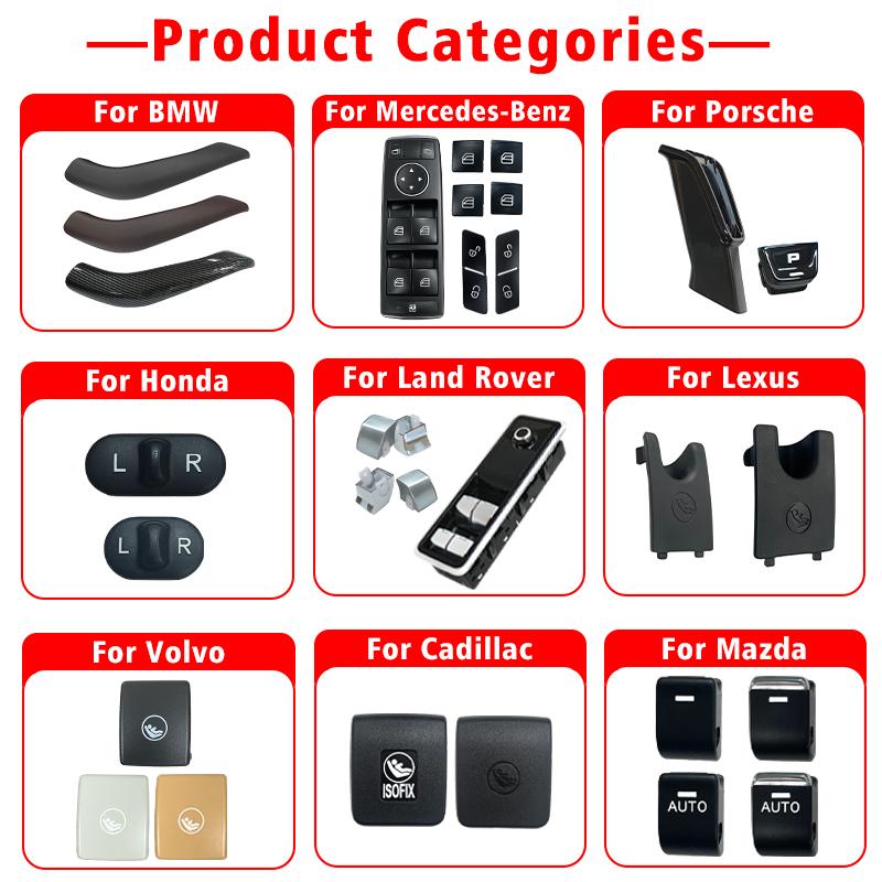 Front Multi Function Control Key Replacement Steering Wheel Button Trim Cover For Porsche Panamera 971.1 Cayenne 9YA 9Y0 Macan