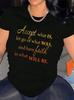 Women Casual Short Sleeve Tee 1 Pcs 100% Heavy Cotton - Comfortable