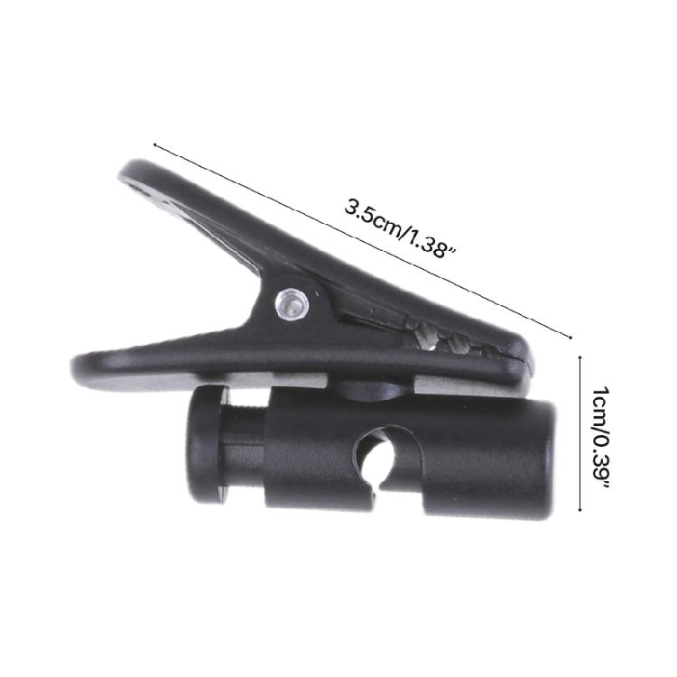 Easy to Use Wire Clip Plastic Earphone Wire Clip for Earphones Accessory