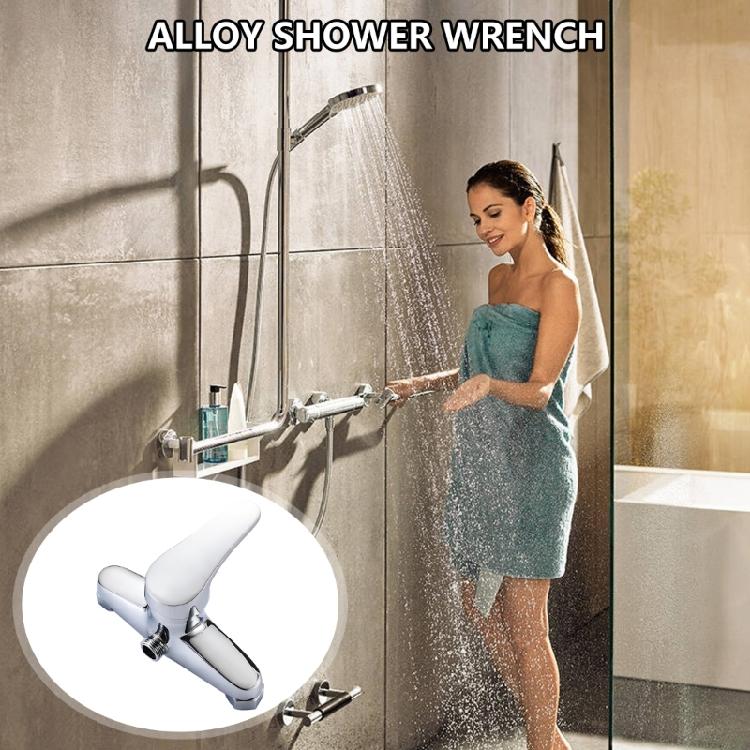 Aluminum Shower Mixers Wall Mounted Mixers Tap Contemporary Bathroom Shower Mixers Tap Wall Mount Shower Control Mixers Tap