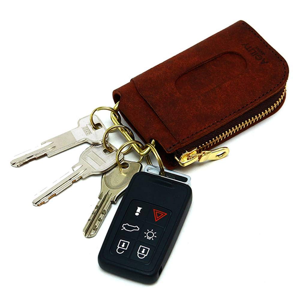 AGILITY Affa "Roche" Key Case, Card Case, Pass Case, Key Case with Pass Case, Leather