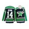 Dallas Stars Ice Hockey Jersey Mens Retro Embroidered Long Sleeve Cotton Blend Team Sport Uniform