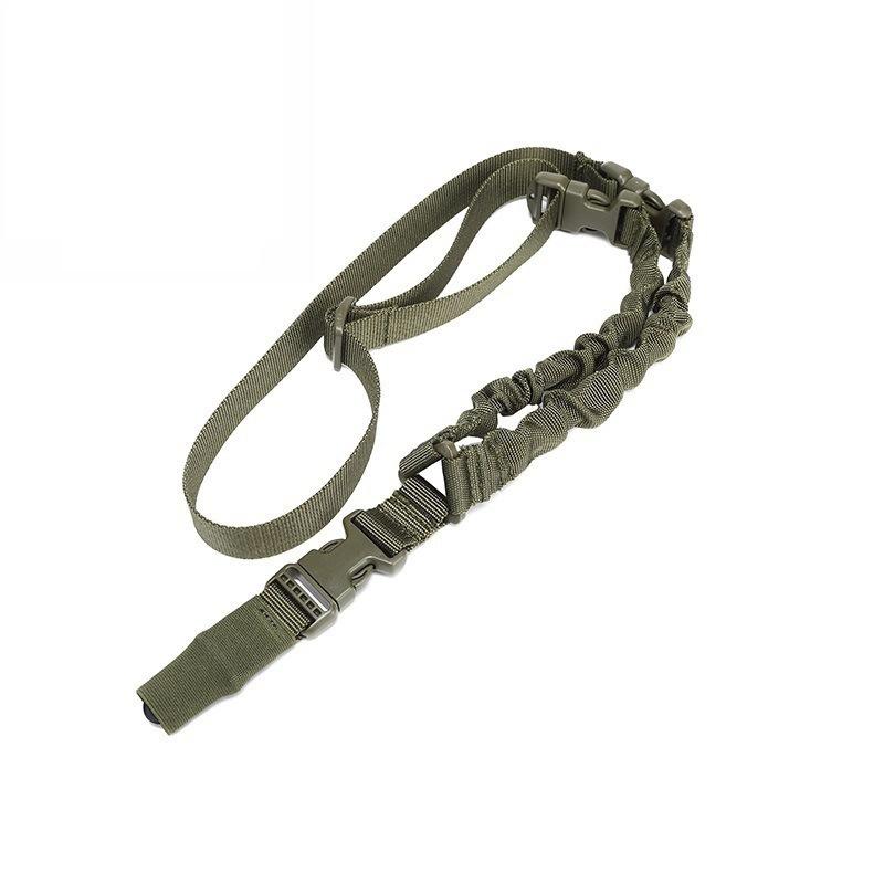 1Pc Shot Gun Belt Hunting Accessories Shoulder Strap Rifle Rope Belt with Metal Buckle Tactical Gear Tactical Single Point Sling