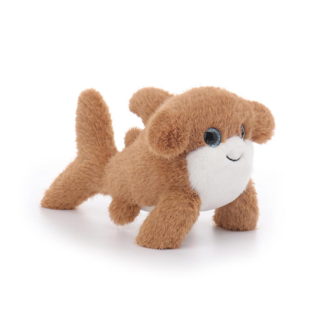 Apricot Lamb Sunshine Hammerhead Shark Plush Toy for Kids, Soft and Cute, Fluffy Sunshine Hammerhead Shark for Girls and Boys, 23cm