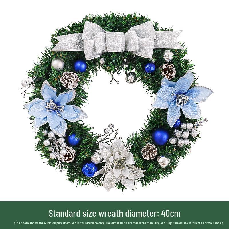 30/40cm Christmas Vine Wreath: New Style Holiday Decoration