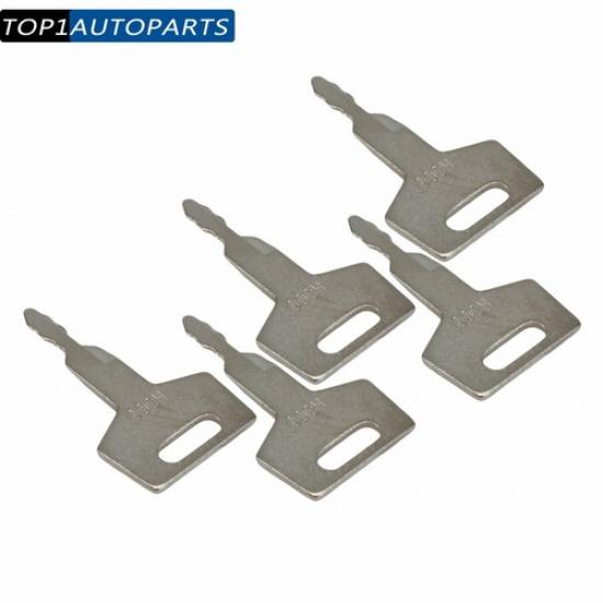 5X Keys H806 17001-00019 For Takeuchi Excavator & Skid Steer Track Loader
