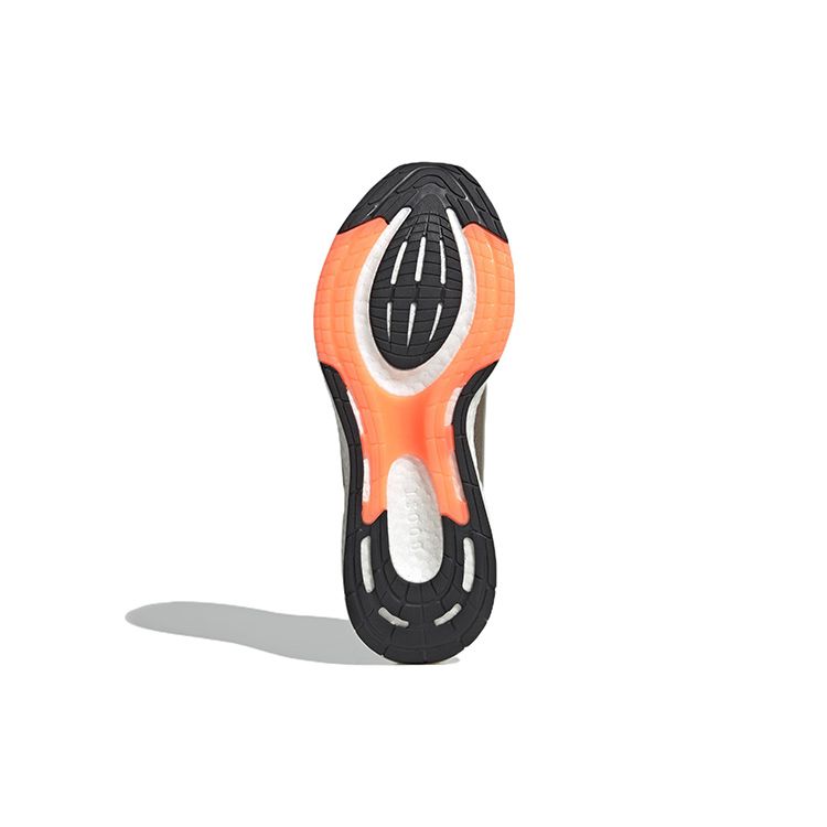 Adidas Pureboost 22 Comfortable Trendy Mesh Cushioning Non-Slip Wear-Resistant Low-Top Short Distance Running Shoes Men Running Shoes Brown HQ1452