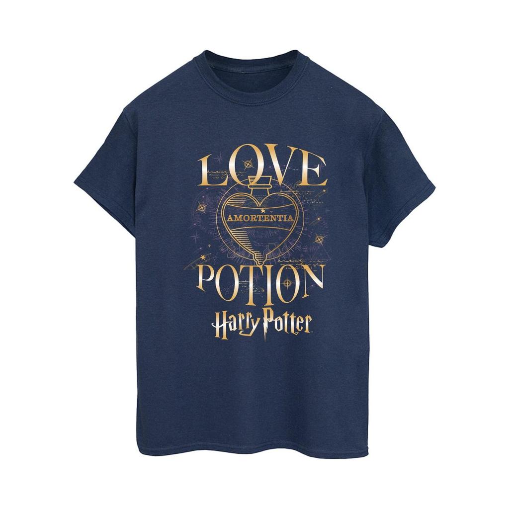 Harry Potter Womens/Ladies Amortentia Love Potion Cotton Boyfriend T-Shirt