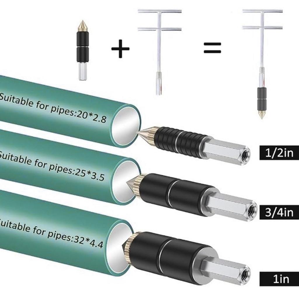 Rohr Wasserstopper Set Heißschmelz Wasserstopp Nadeln für Rohrleitungsreparatur Hausrenovierung Sanitär