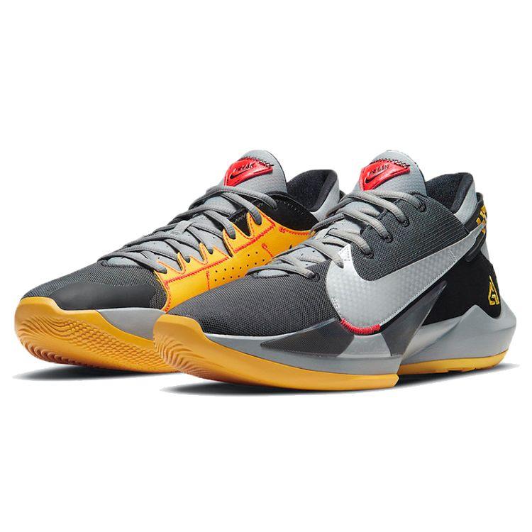Nike Zoom Freak 2 Taxi Men Sneakers Grey Black Particle-Grey CK5825-006