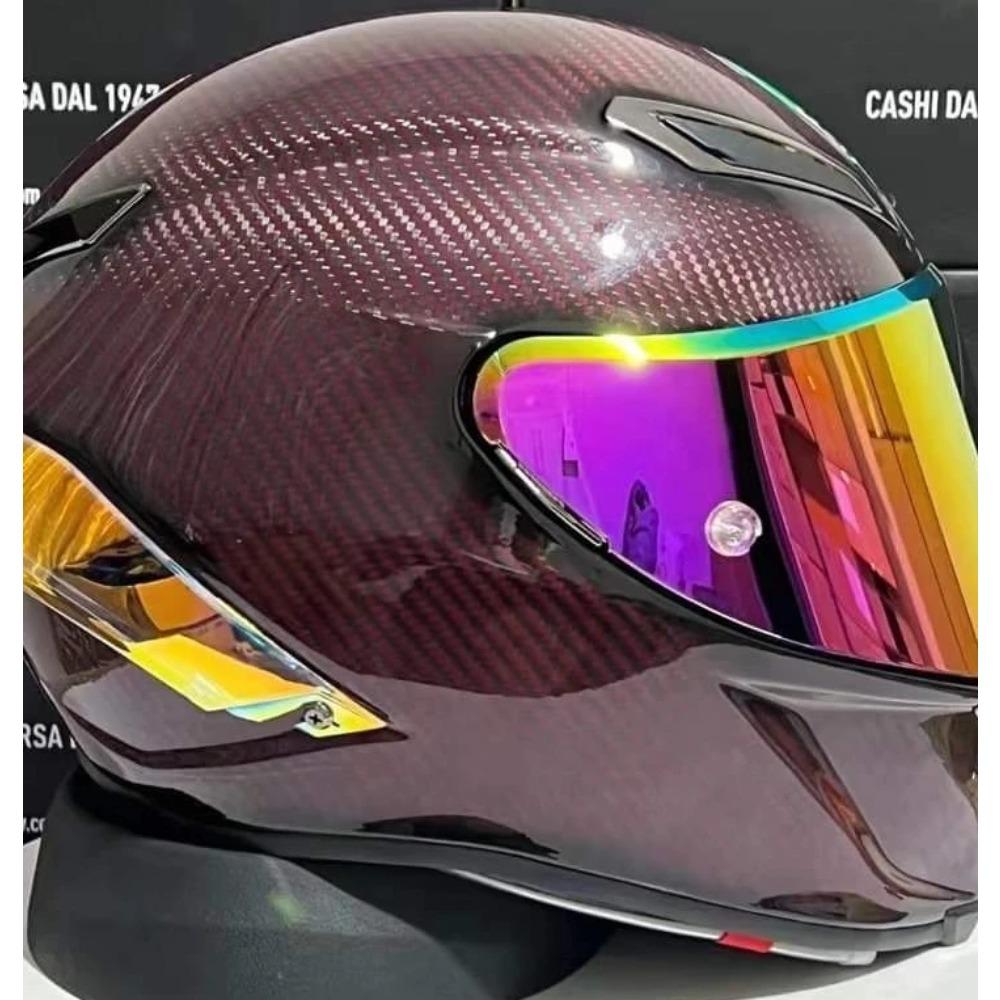 Full Face Motorcycle Helmet Pista GPRR Carbon Faber Helmet Riding Motocross Racing Motobike Helmet