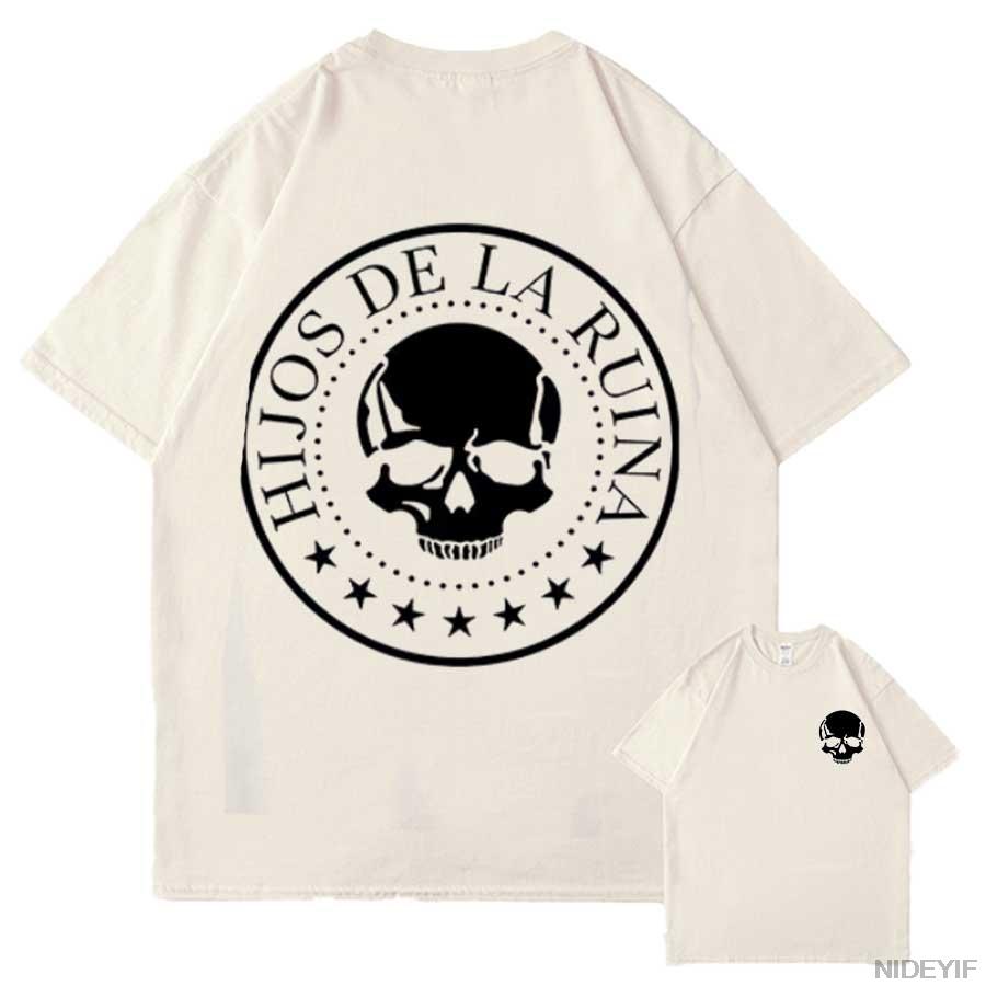 NATOS WAOR Merch 2025 Tour T-Shirt für Unisex Damen HipHop Streetwear Oversized Tops 100% Baumwolle T-Shirt NW8