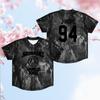 Nuova Maglia da Baseball BTS World Tour 2026, Stampa Marmo Tie Dye Essenziale per i Fan Abbinamento Familiare