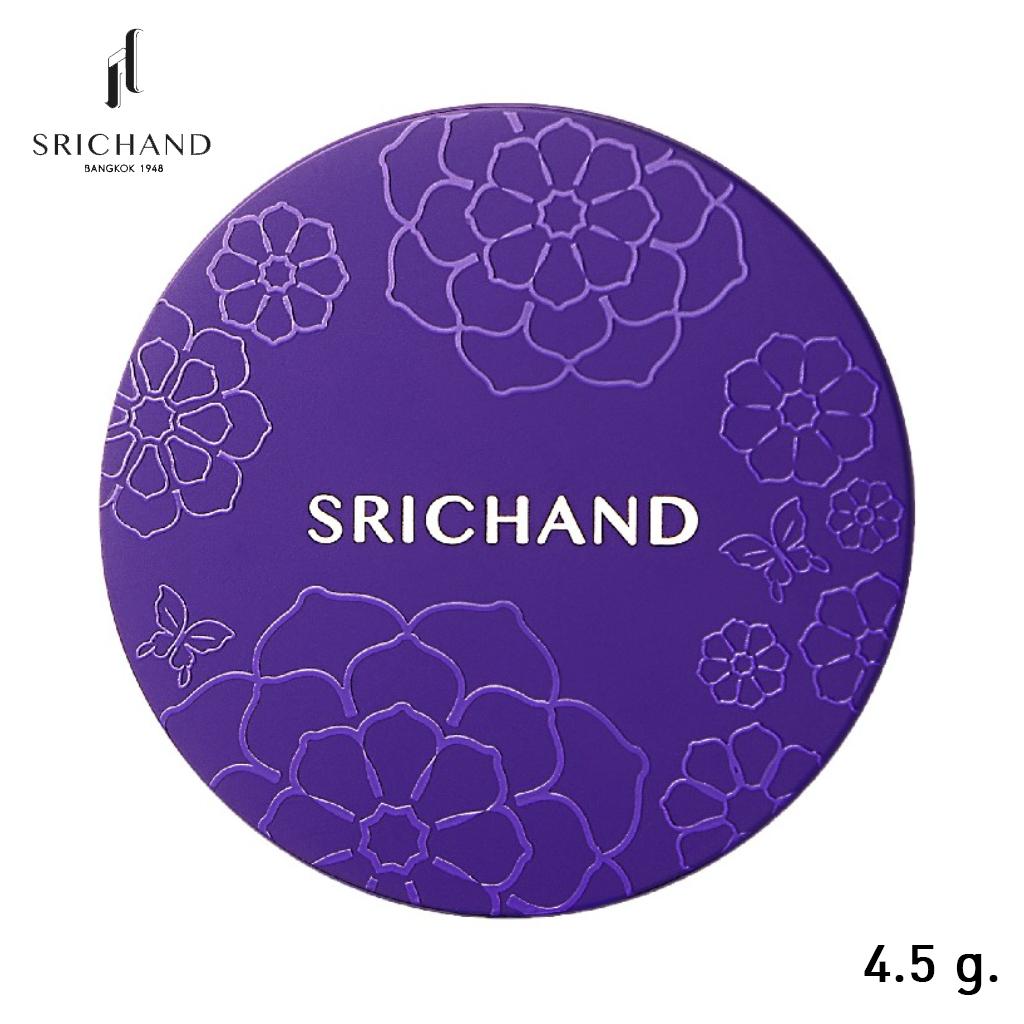Srichand Poudre translucide Bare to Perfect 4,5 g / 10 g, avec la texture la plus fine, contrôle l'huile pendant 12 heures avec capteur de sébum et protège la peau - Thai