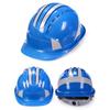 ABS-Schutzhelm Atmungsaktiver stoßfester Helm mit Belüftungsöffnungen Mehrpunkt-Stoßdämpfer Reflektierendes Band für Lager
