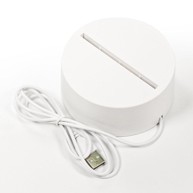 

Креативный ночник USB украшение ночник сенсорный выключатель подставка для лампы держатель сенсорный диммируемый подставка для лампы подарки на день рождения