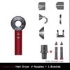 Professional hair dryer with curling nozzle, high-power negative ion styling device, fast-drying styling tool hair dryer