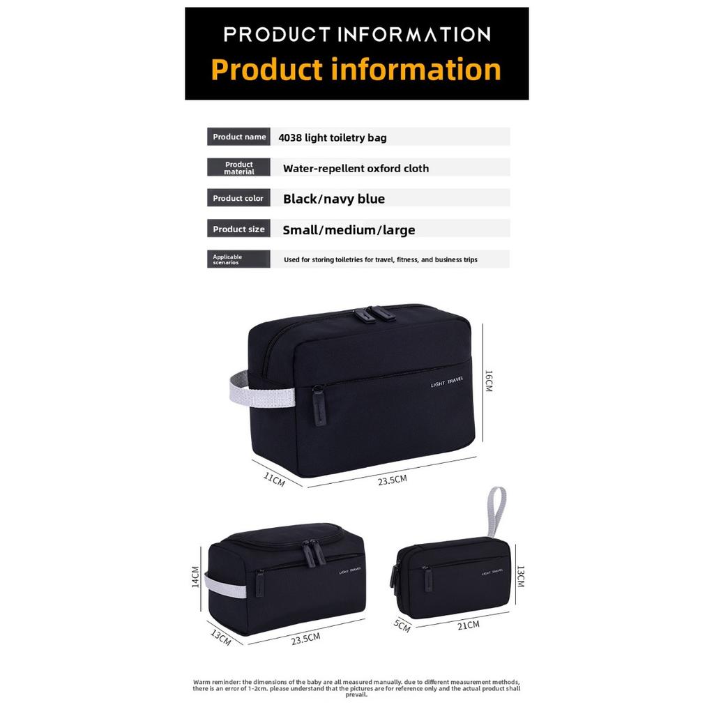 Špičkový dojem, Velkokapacitní cestovní, Pánská kosmetická taška, Tři v jednom, Rozdělené úložné prostory, Kosmetická taška, Taška na fitness a plavání