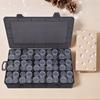 15 Grid Plastic Jewelry Storage Box With Removable Dividers For Versatile Organization And Easy Access To Small Items