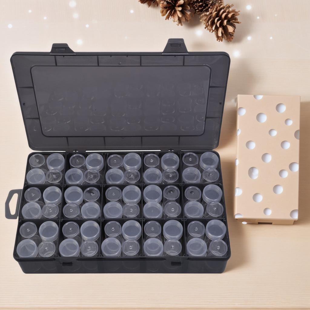 15 Grid Plastic Jewelry Storage Box With Removable Dividers For Versatile Organization And Easy Access To Small Items
