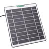 5W Solar Panel Fit for   Pro 5S Surveillance Camera Monocrystalline Silicon Solar  r with 3 Pin Interface for Security Camera Doorbell