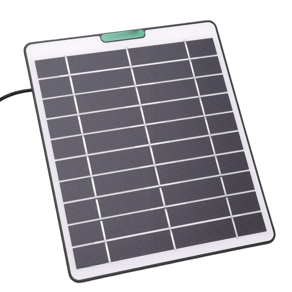 5W Solar Panel Fit for   Pro 5S Surveillance Camera Monocrystalline Silicon Solar  r with 3 Pin Interface for Security Camera Doorbell