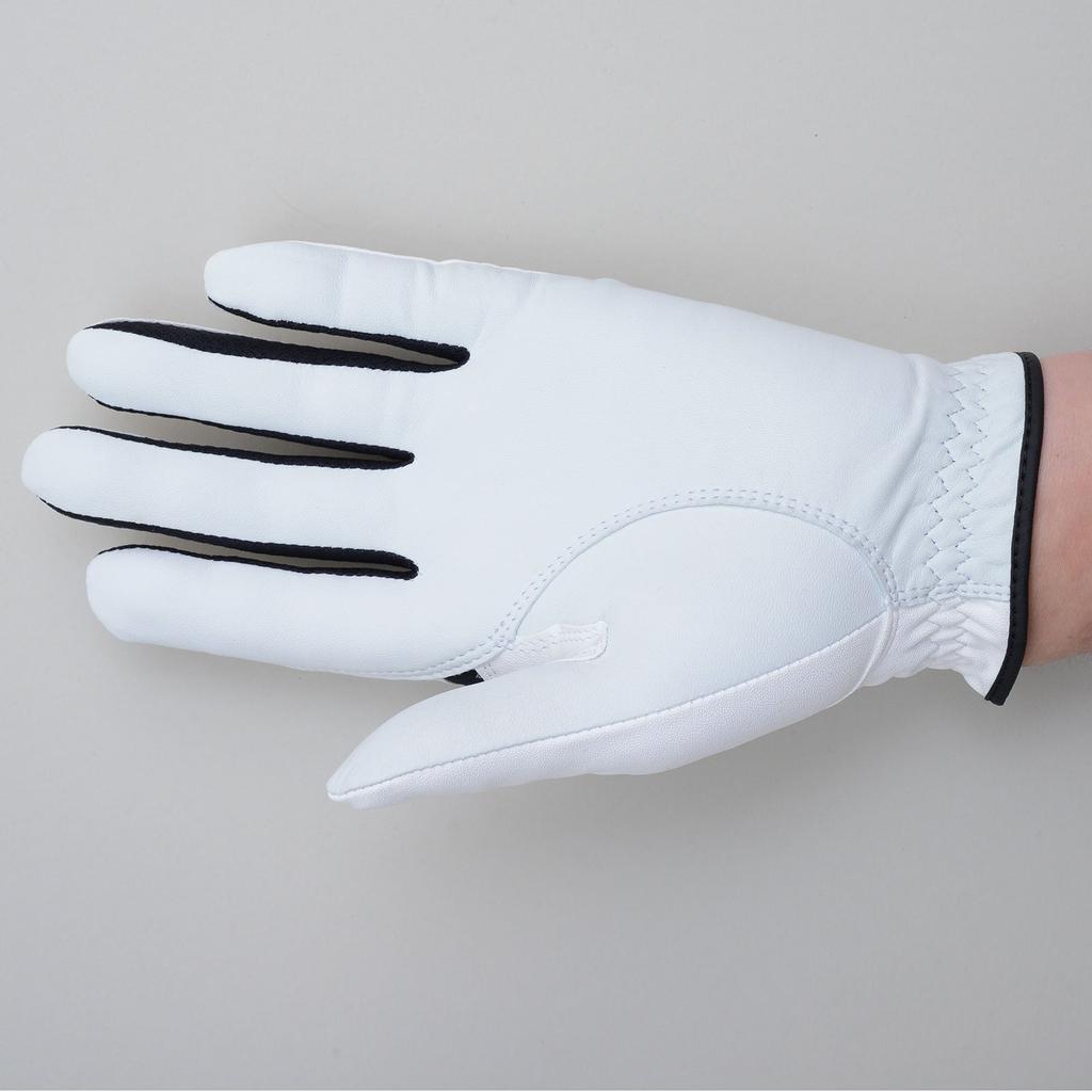 LEZAX U.S.Athletes Tour Hybridhandschuh, Linke Hand, Weiß, Klein (21-22 cm), USGL-5656