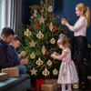 4/8 Stück Weihnachtskugel-Ornamente Gold Hohlstern Anhänger Weihnachtsbaum Hängende Dekoration für Zuhause 2026 Neujahr Navidad Geschenke