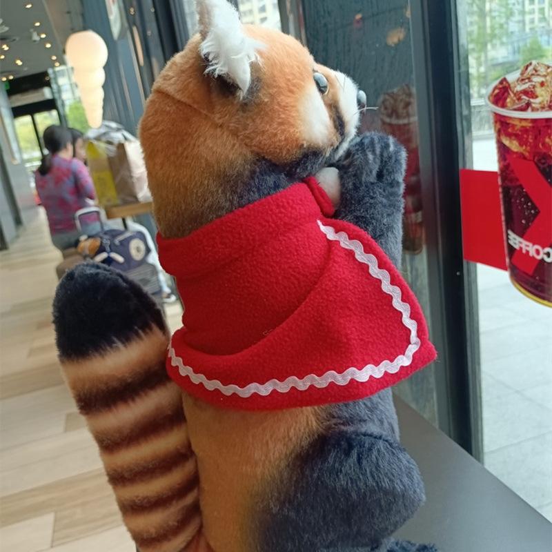 Cute Bells Blessing Animals Raccoon Otter Doll Plush Toy Cloak Kangaroo Doll Children's Ragdoll