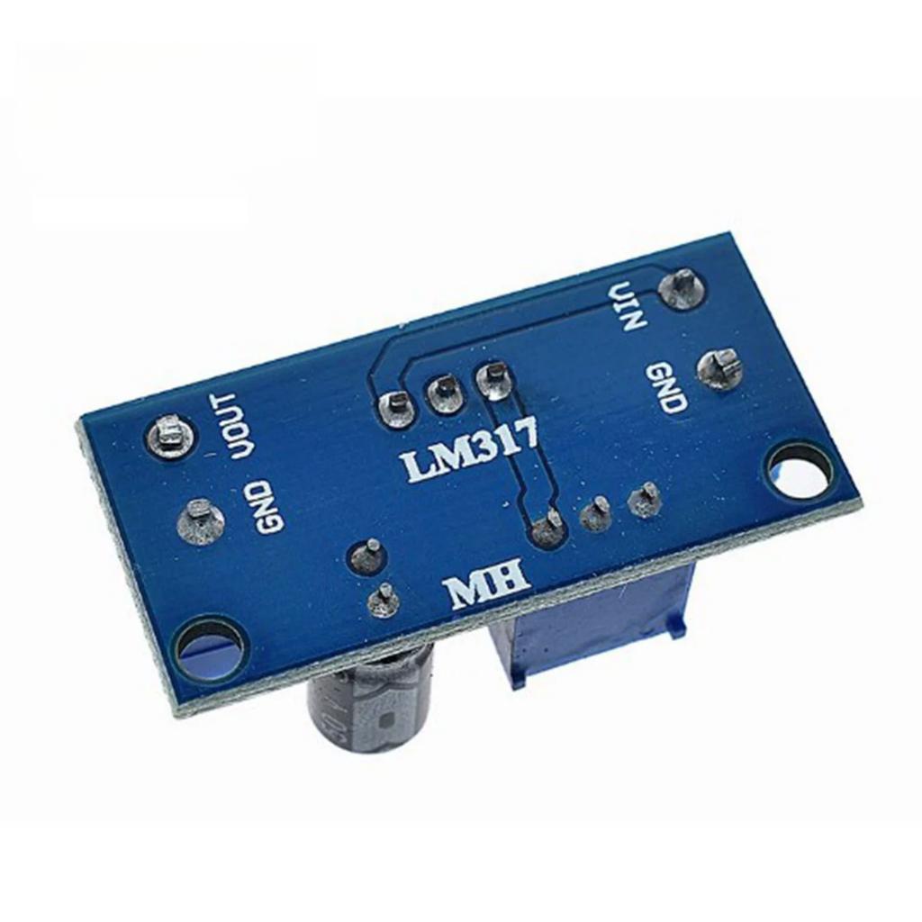 Power Supply Regulator Board Adjustable DC Voltage Module with Protection DC5~35V AC6~25V LM317