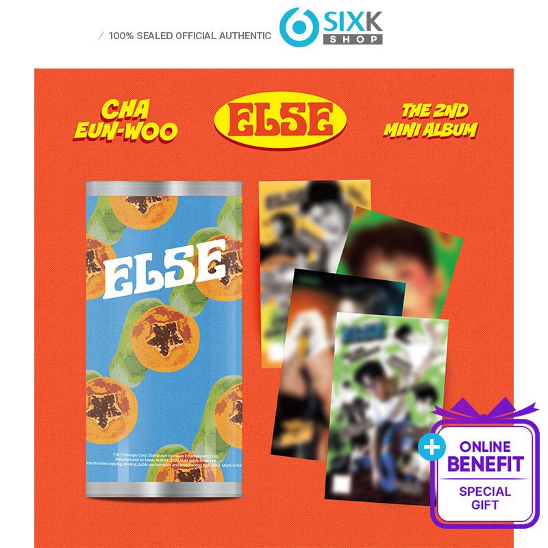 [Pre-order] CHA EUNWOO - 2nd Mini Album [ELSE] Kiwee Ver.(Online Benefit)