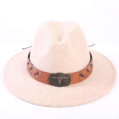 Popular European and American High-end Wool Top Hat, Men's and Women's Fashion Versatile Elegant Top Hat Jazz Hat
