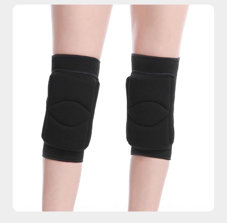 Unisex Fitness Anti-Collision Knee Pads for Yoga, Running, Badminton, Mountain Climbing, and Warm Leg Protection.