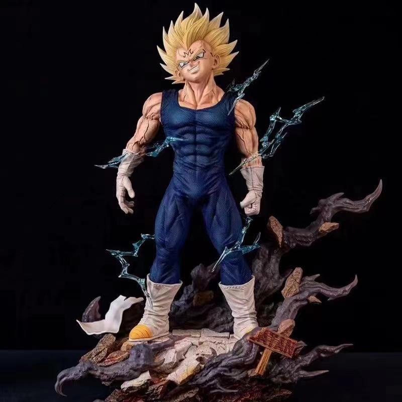 20cm/7.87inth Anime Dragon Ball Z Majin Vegeta Figure Pvc Action Figures Vegeta Figurine Gk Statue Collection Model Toys