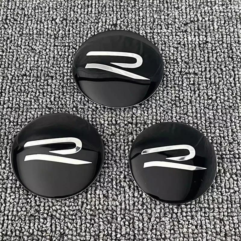 2026 Heiß Für Volkswagen VW 4 Stück 56mm 60mm 65mm Auto Styling Radnabenkappe Nabenkappe Abzeichen Zubehör Für Volkswagen Tiguan B