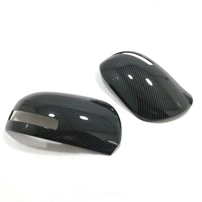 Carbon Chrome For Mitsubishi Outlander 3 2013-2018 Rear View Rearview Side Mirror Cover Trim Decoration