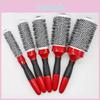 Professional Hair Size 5 Comb Salon Hair Brush Hair Styling Hairbrush Hairdressing Combs Round Aluminum Tube Curly Hairs Rollers