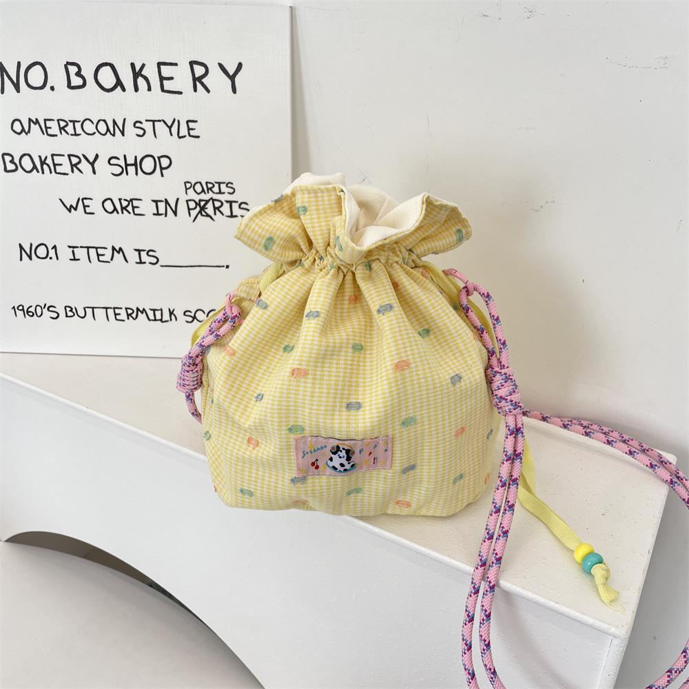 Drawstring Crossbody Bags Shopping Phone Bag Phone Pouch Key Lipstick Organizer Bag Drawstring Bags Coin Purse Drawstring Bag