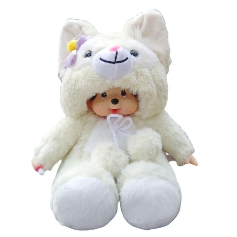 Cartoon Anime Doll Momo Monkey Stewie Birthday Gift Wedding Supplies Plush Toy Claw Machine Cross-border